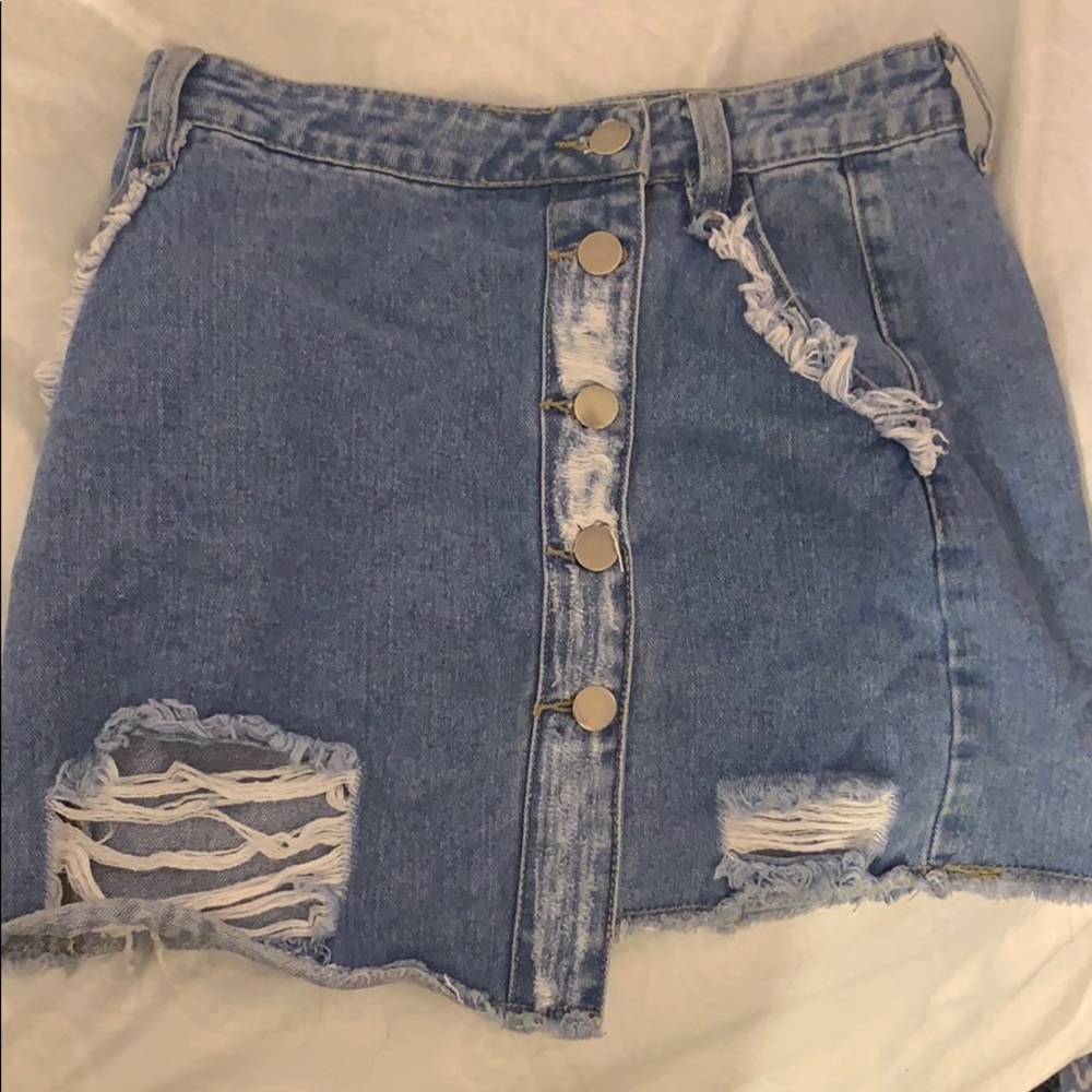 Jean skirt